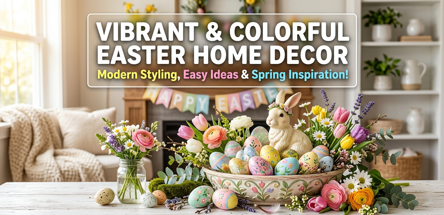 Creative Easter Decoration Ideas 2026 (USA): 6 Easy DIY Ideas