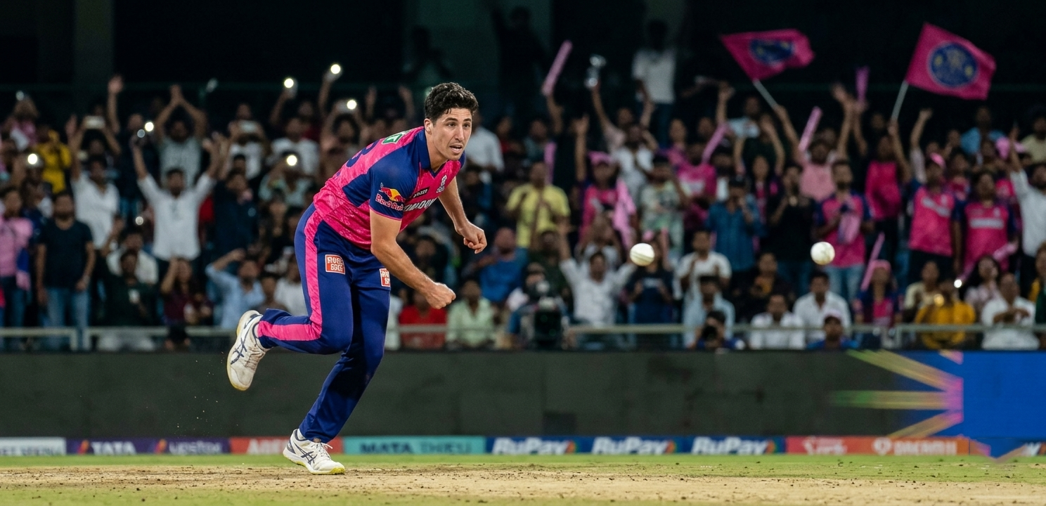 Nandre Burger stats and bowling speed in IPL 2025