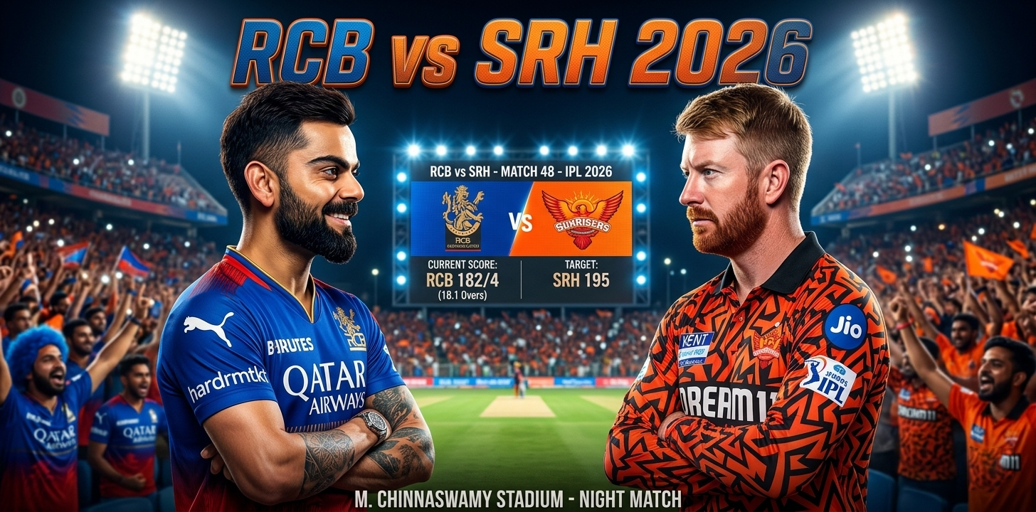 RCB vs SRH 2026: Match Preview & Prediction