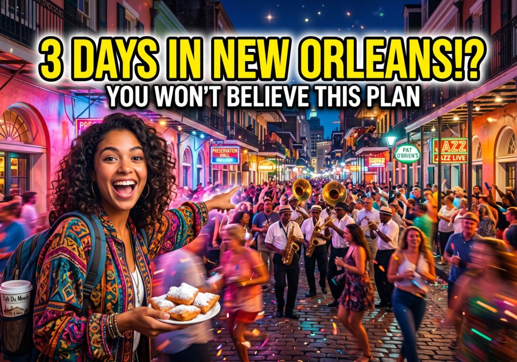 Best 3 Day New Orleans Itinerary for First Time Visitors (Perfect Travel Guide)
