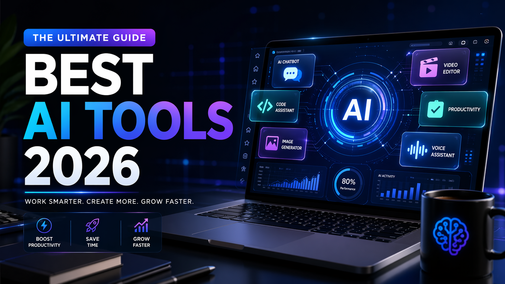 Best AI Tools 2026: Top AI Tools 2026 Free for Productivity and Content Creation