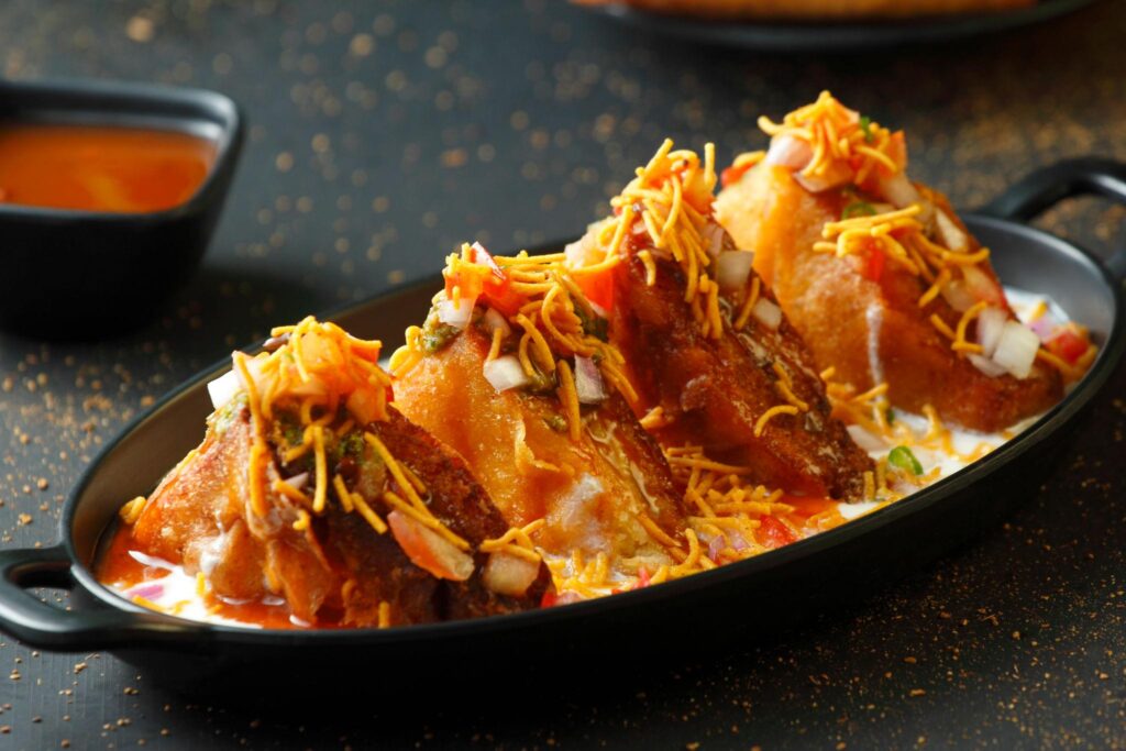 instant bread chaat quick indian snack instant summer recipes