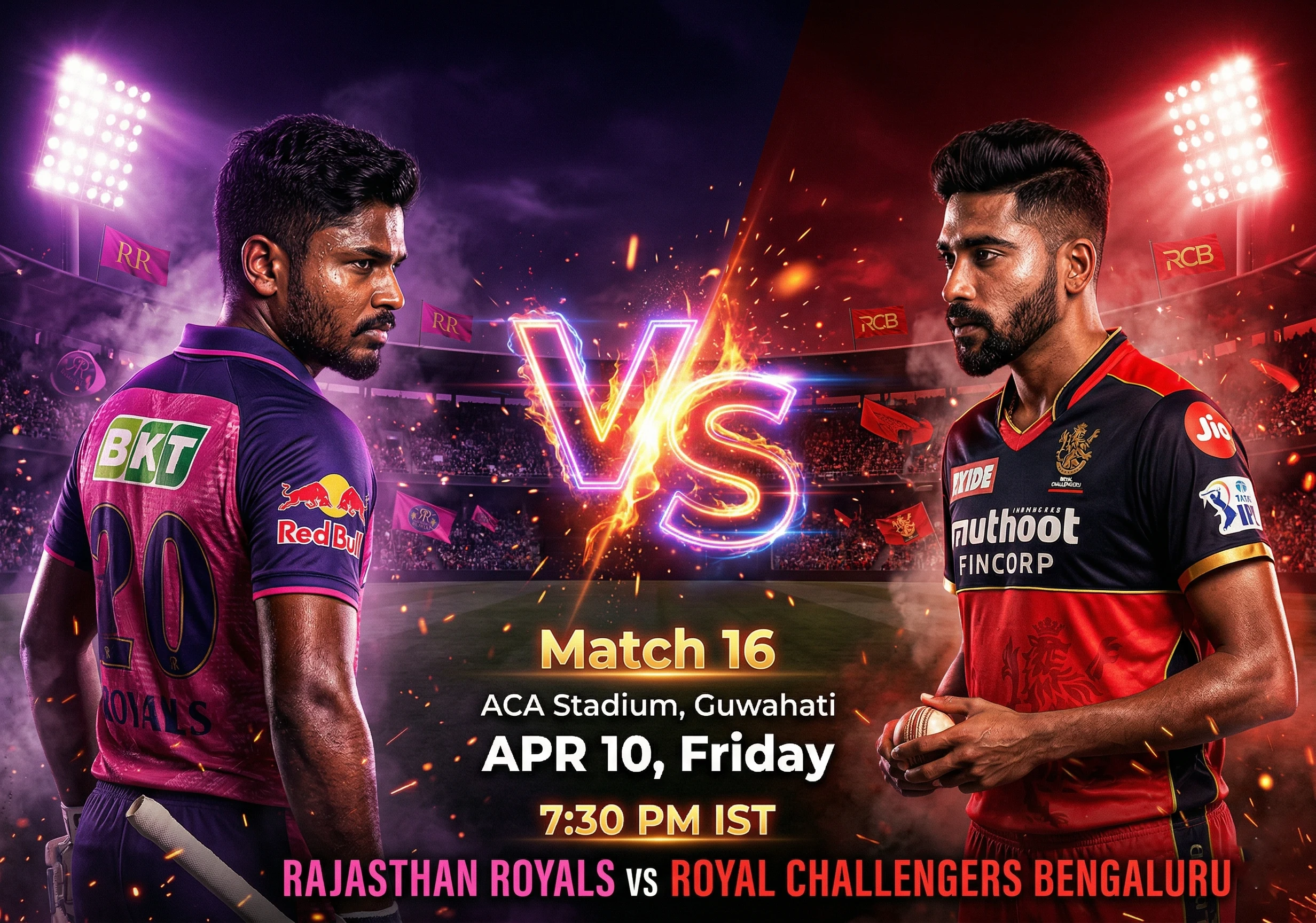 RR vs RCB Match Prediction 2026