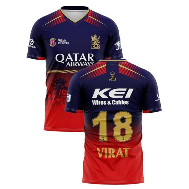RCB jersey IPL 2026 red black