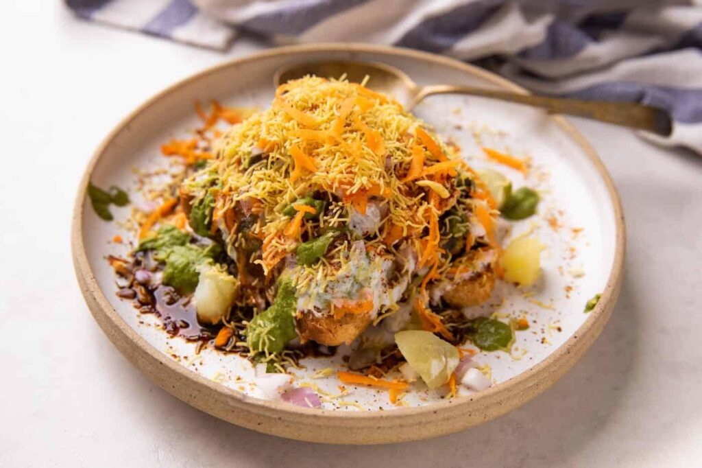 instant bread chaat quick indian snack instant summer recipes