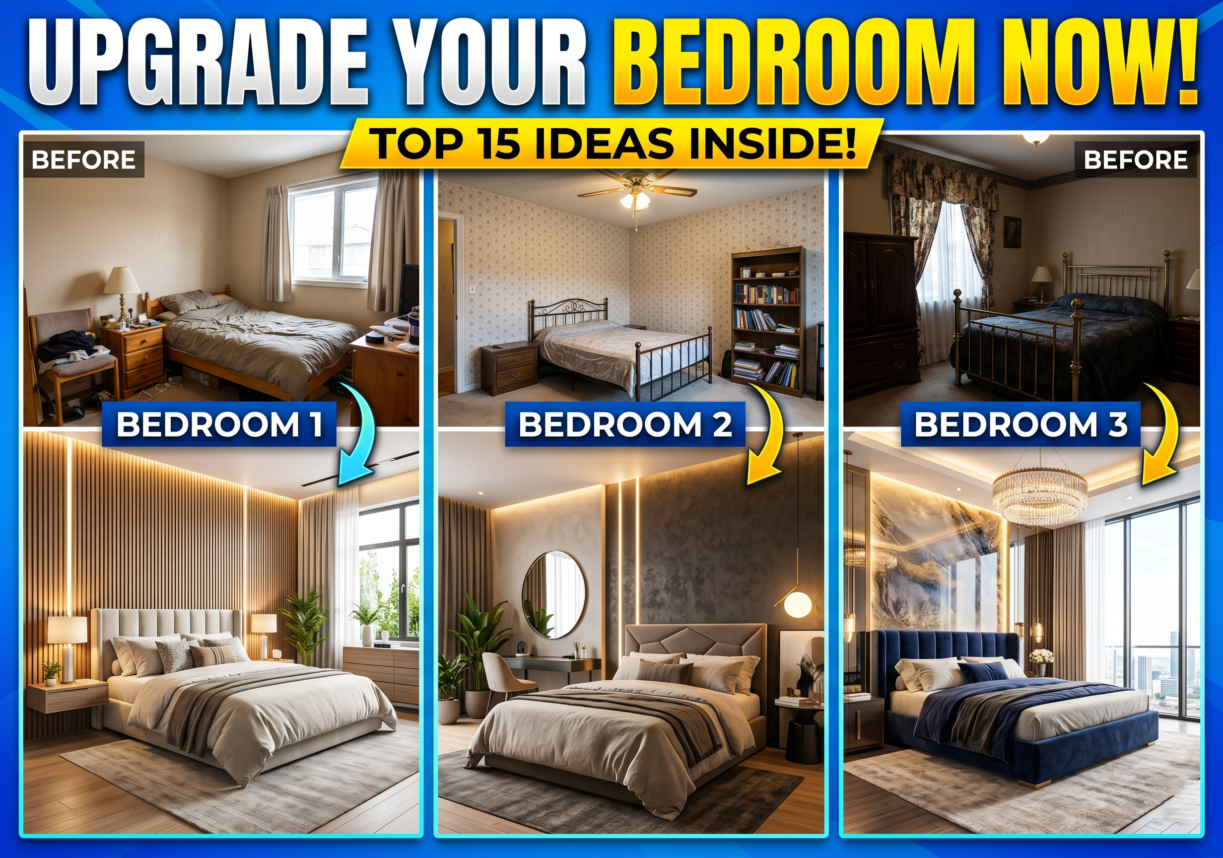 15 Modern Bedroom Design Ideas That Will Transform Your Space Instantly