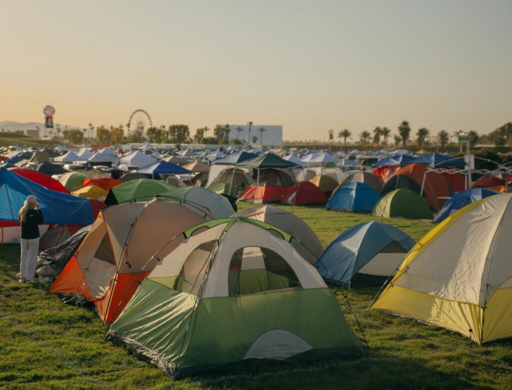 Coachella camping
