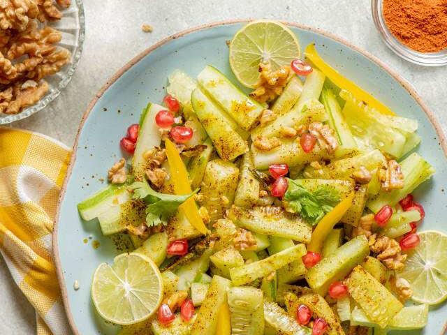 kheera chaat masala quick summer recipes healthy snack