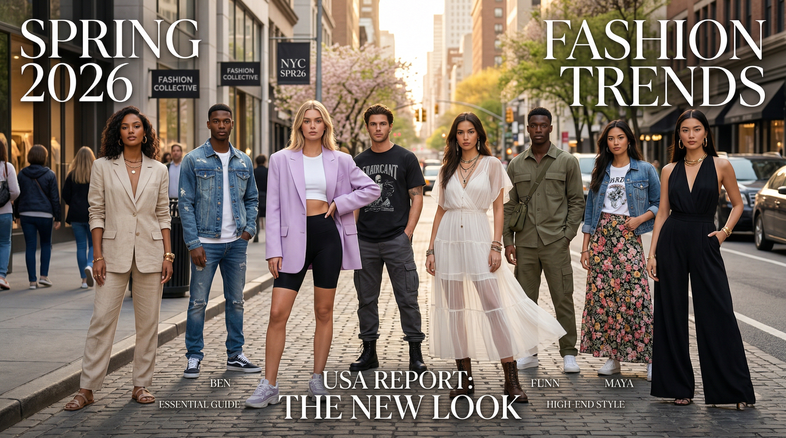 Spring 2026 Fashion Trends USA: Top 8 Outfits You Need to Try